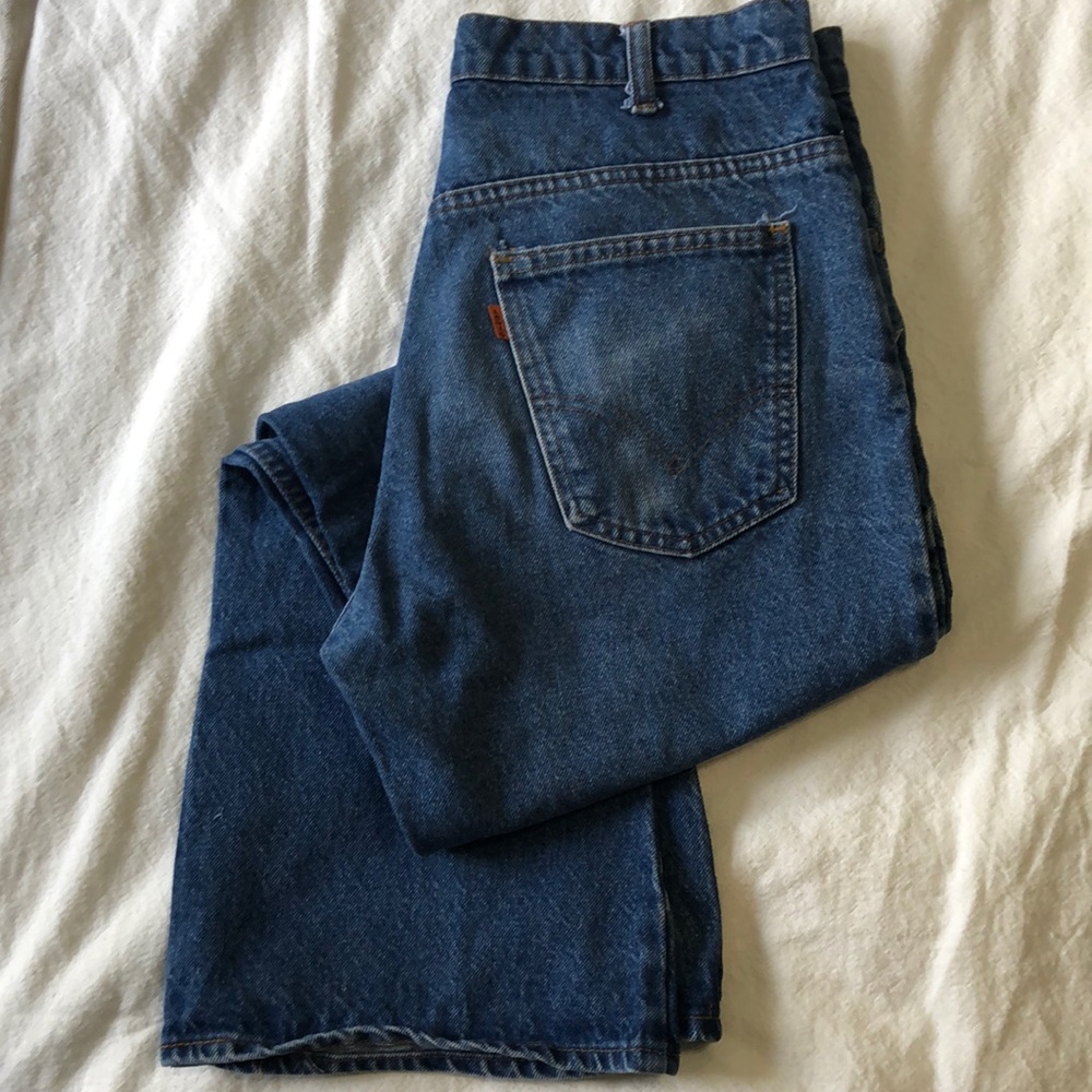 Vintage 1970’s Levi blue jeans